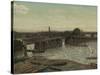 Old Battersea Bridge-Walter Greaves-Stretched Canvas