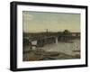 Old Battersea Bridge-Walter Greaves-Framed Giclee Print
