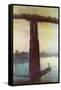 Old Battersea Bridge-James Abbott McNeill Whistler-Framed Stretched Canvas