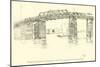 Old Battersea Bridge-James Abbott McNeill Whistler-Mounted Giclee Print