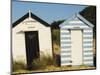 Old Beach Huts, Southwold, Suffolk, England, United Kingdom-Amanda Hall-Mounted Photographic Print