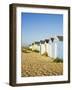 Old Beach Huts, Southwold, Suffolk, England, United Kingdom-Amanda Hall-Framed Photographic Print