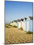 Old Beach Huts, Southwold, Suffolk, England, United Kingdom-Amanda Hall-Mounted Photographic Print