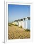 Old Beach Huts, Southwold, Suffolk, England, United Kingdom-Amanda Hall-Framed Photographic Print