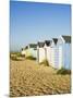 Old Beach Huts, Southwold, Suffolk, England, United Kingdom-Amanda Hall-Mounted Photographic Print