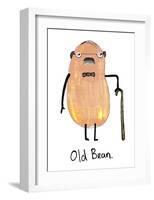 Old Bean-null-Framed Art Print