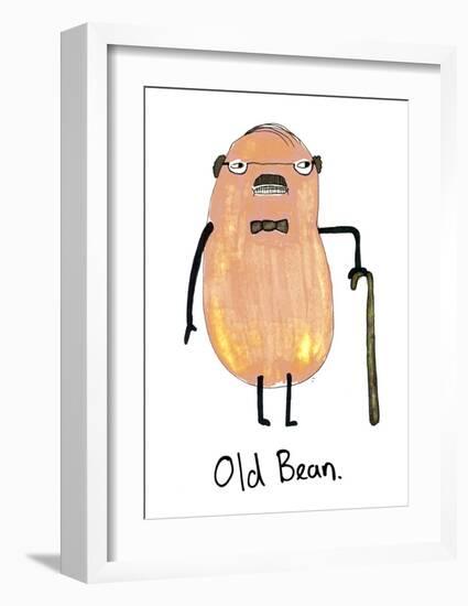 Old Bean-null-Framed Art Print