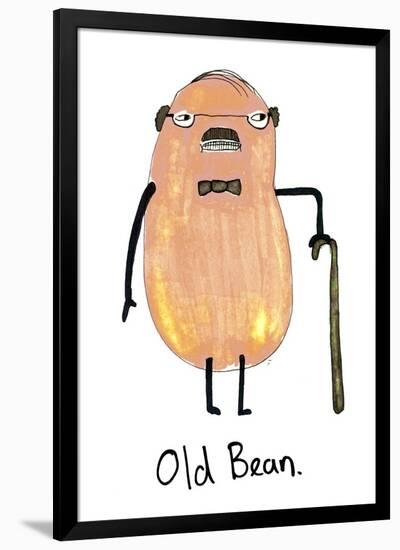 Old Bean-null-Framed Giclee Print