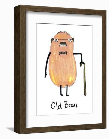 Old Bean-null-Framed Giclee Print