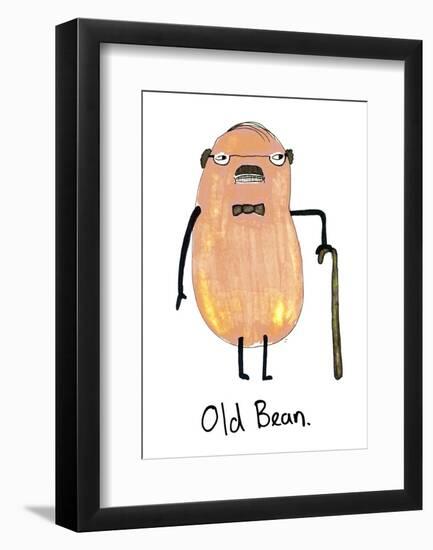 Old Bean-null-Framed Giclee Print