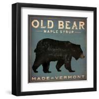 Old Bear-Ryan Fowler-Framed Art Print