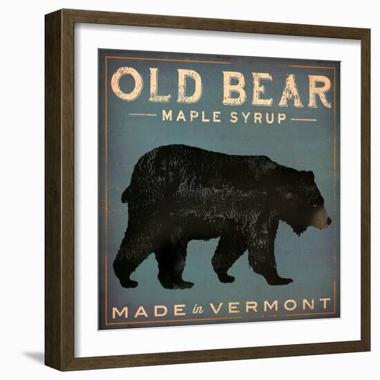 Old Bear-Ryan Fowler-Framed Art Print