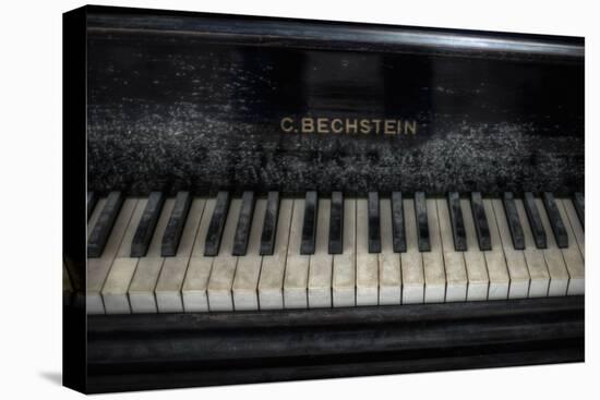 Old Bechstein Piano-Nathan Wright-Stretched Canvas