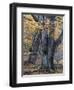 Old beeches in the Urwald Sababurg, Reinhardswald, Hessia, Germany-Michael Jaeschke-Framed Photographic Print