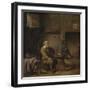Old Beer Drinker-David Teniers II-Framed Art Print