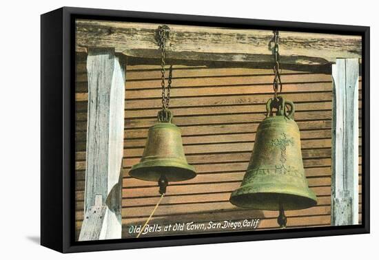 Old Bells in Old Town, San Diego, California-null-Framed Stretched Canvas