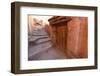 Old Berber houses and narrow streets in a village of Aguerd Oudad, Tafraoute, Morocco, North Africa-Michal Szafarczyk-Framed Photographic Print