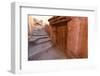 Old Berber houses and narrow streets in a village of Aguerd Oudad, Tafraoute, Morocco, North Africa-Michal Szafarczyk-Framed Photographic Print