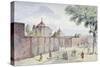 Old Bethlehem Hospital, Moorfields, City of London, 1850-null-Stretched Canvas