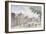 Old Bethlehem Hospital, Moorfields, City of London, 1850-null-Framed Giclee Print