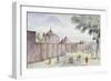 Old Bethlehem Hospital, Moorfields, City of London, 1850-null-Framed Giclee Print