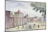 Old Bethlehem Hospital, Moorfields, City of London, 1850-null-Mounted Giclee Print