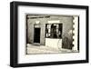 Old Bicycle at the Livery, Bermuda-George Oze-Framed Photographic Print