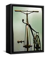 Old Bicycle, Karlovac, Croatia-Russell Young-Framed Stretched Canvas