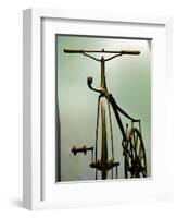 Old Bicycle, Karlovac, Croatia-Russell Young-Framed Photographic Print