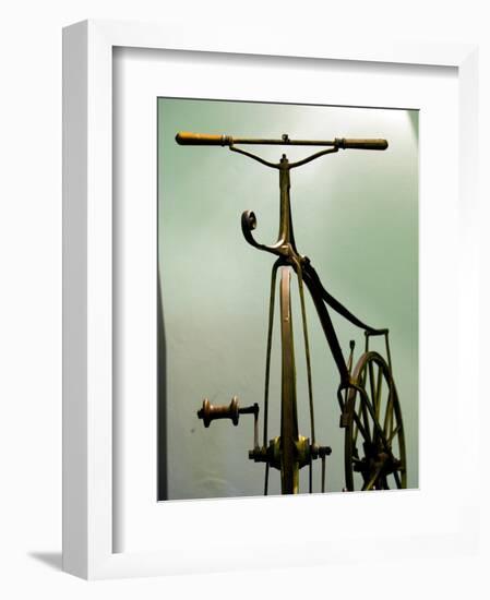 Old Bicycle, Karlovac, Croatia-Russell Young-Framed Photographic Print