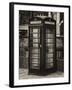 Old Black Telephone Booth on a Street in London - City of London - UK - England - United Kingdom-Philippe Hugonnard-Framed Photographic Print