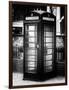 Old Black Telephone Booth on a Street in London - City of London - UK - England - United Kingdom-Philippe Hugonnard-Framed Photographic Print