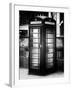 Old Black Telephone Booth on a Street in London - City of London - UK - England - United Kingdom-Philippe Hugonnard-Framed Photographic Print