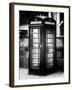 Old Black Telephone Booth on a Street in London - City of London - UK - England - United Kingdom-Philippe Hugonnard-Framed Photographic Print