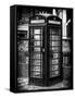 Old Black Telephone Booth on a Street in London - City of London - UK - England - United Kingdom-Philippe Hugonnard-Framed Stretched Canvas