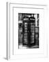 Old Black Telephone Booth on a Street in London - City of London - UK - England - United Kingdom-Philippe Hugonnard-Framed Art Print