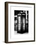 Old Black Telephone Booth on a Street in London - City of London - UK - England - United Kingdom-Philippe Hugonnard-Framed Art Print