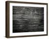 Old Black Wood Texture (For Background)-caesart-Framed Photographic Print