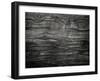 Old Black Wood Texture (For Background)-caesart-Framed Photographic Print