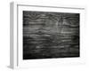 Old Black Wood Texture (For Background)-caesart-Framed Photographic Print