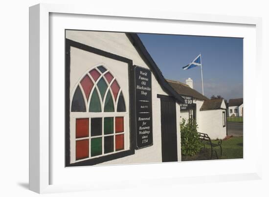 Old Blacksmiths Shop Wedding Room, Gretna Green, Dumfries, Scotland, United Kingdom-James Emmerson-Framed Photographic Print