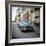 Old Blue American Car, Cienfugeos, Cuba, West Indies, Central America-Lee Frost-Framed Photographic Print