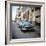 Old Blue American Car, Cienfugeos, Cuba, West Indies, Central America-Lee Frost-Framed Photographic Print