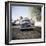 Old Blue American Car, Trinidad, Cuba, West Indies, Central America-Lee Frost-Framed Photographic Print