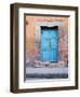 Old Blue Door, San Miguel, Guanajuato State, Mexico-Julie Eggers-Framed Photographic Print