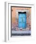 Old Blue Door, San Miguel, Guanajuato State, Mexico-Julie Eggers-Framed Photographic Print