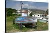 Old Boat, Katelios, Kefalonia, Greece-Peter Thompson-Stretched Canvas