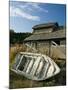 Old Boat, Ninilchik, Kenai Peninsula, Alaska, USA-Walter Bibikow-Mounted Photographic Print