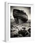 Old Boat on Sand-Craig Roberts-Framed Photographic Print