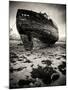 Old Boat on Sand-Craig Roberts-Mounted Photographic Print
